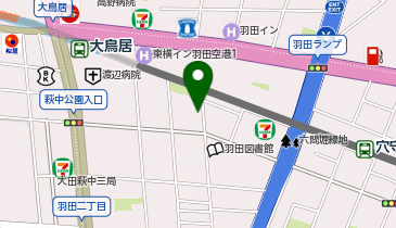 ねこべや羽田空港店の地図画像