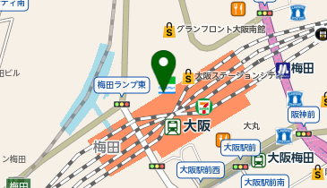 TRUFFLE mini(トリュフミニ) ルクア大阪店の地図画像