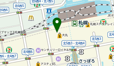 アトリエはるか 大丸札幌店の地図画像
