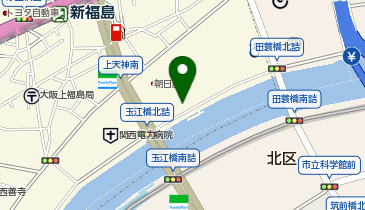 Art Beat Cafe NAKANOSHIMA(アート ビート カフェ ナカノシマ)の地図画像