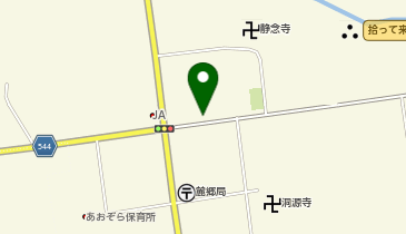 小野田そば屋の地図画像