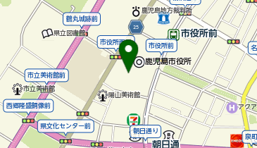 鹿児島市保健所の地図画像