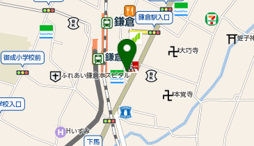 イソップ 鎌倉店の地図画像