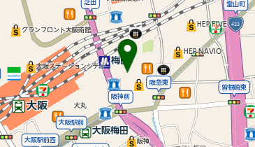 ANTEPRIMA/WIREBAG(アンテプリマ ワイヤーバッグ) 阪急うめだ本店の地図画像