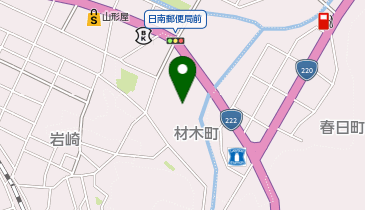ニトリ サピア日南店の地図画像