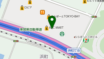 WEGO VINTAGE(ウィゴー  ヴィンテージ) ららぽーとTOKYO-BAY店の地図画像