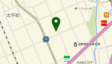 黒家別邸の地図画像