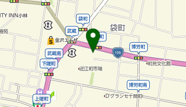 近江町のりちゃんby(バイ)登るやの地図画像