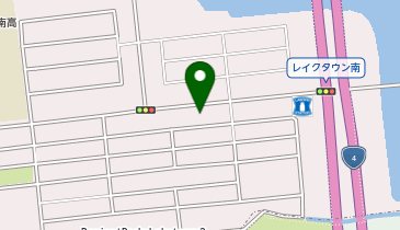 大島ラーメン 越谷レイクタウン店の地図画像