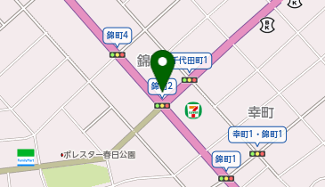 千歳駅南接骨院の地図画像