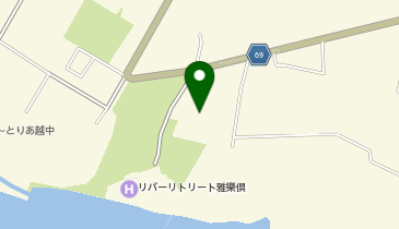 富山市大沢野高齢者いきがい工房の地図画像