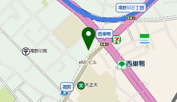 スーパーみらべる 西巣鴨店の地図画像