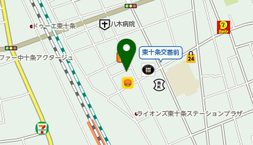 スーパーみらべる 東十条店の地図画像