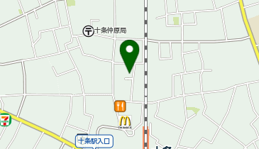 スーパーみらべる 十条店の地図画像