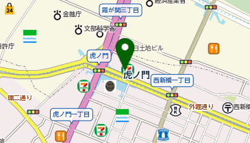 ZXY(ジザイ) 虎ノ門」(港区-レンタルスペース-〒105-0001)の地図