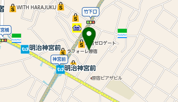 LE LABO BOUTIQUES(ル・ラボ) 原宿店の地図画像