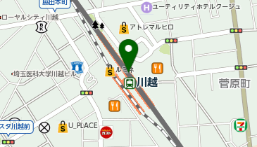 tutu anna(チュチュ アンナ) 東武川越店の地図画像
