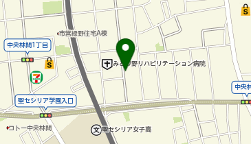 スタジオフリースロー 中央林間の地図画像