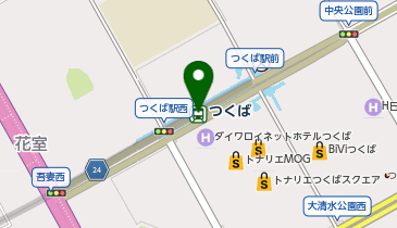 TX AVENUE TSUKUBA(TXアベニューつくば)の地図画像
