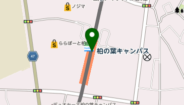 TX AVENUE KASHIWANOHA(TXアベニュー柏の葉)の地図画像
