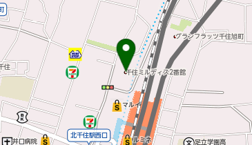 総合資格学院 北千住校の地図画像