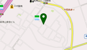 DRESSES STUDIO AOYAMA(ドレッシーズ スタジオ青山)の地図画像