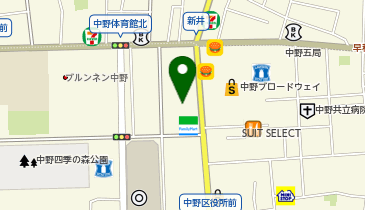 ニトリ デコホーム 中野サンクォーレ店の地図画像