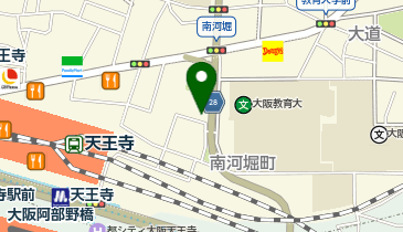 LUX(ラックス) 天王寺の地図画像