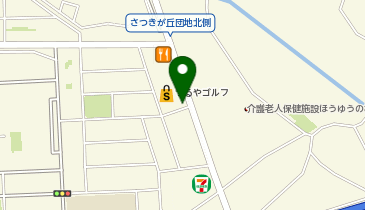 つるやゴルフ 千葉さつきが丘店の地図画像