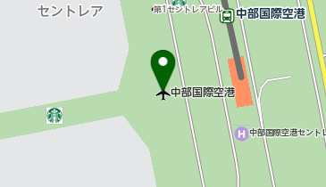 グロモバ(グローバルモバイル) 中部国際空港セントレア分室郵便局の地図画像