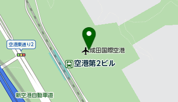 グロモバ(グローバルモバイル) 成田国際空港第2ターミナル JAL ABCカウンターの地図画像