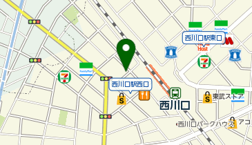 横濱ラーメン 裏野中家の地図画像