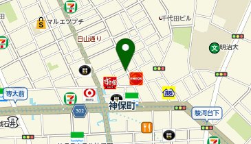 ゆにおん食堂の地図画像