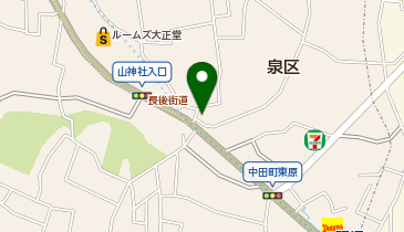 本格和菓子教室 枝折の地図画像