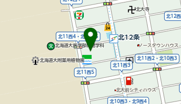 株式会社ジィ・シィ企画 札幌R&Dセンターの地図画像