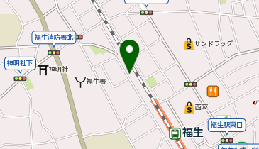 extention space shuon(エクステンションスペースシュオン) 福生店の地図画像