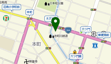 小料理やま美の地図画像