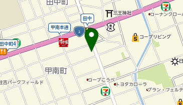 うな昌の地図画像