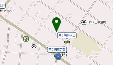 鰻の成瀬 三郷店の地図画像
