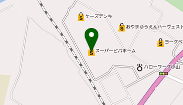 AZUL BY MOUSSY(アズール バイ マウジー) 小山ハーヴェストウォーク店の地図画像