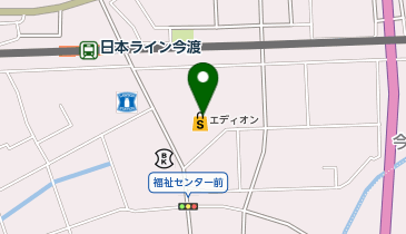 あかのれん 今渡店の地図画像