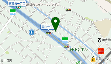 串かつとお酒でんがな 中目黒店の地図画像