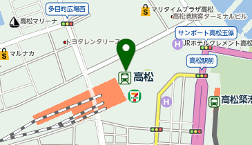 TAKAMATSU ORNE(高松オルネ)の地図画像