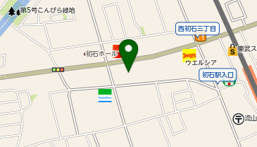 鈑金館B&E流山の地図画像