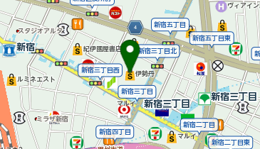 PRADA BEAUTY(プラダビューティ) 伊勢丹新宿店の地図画像