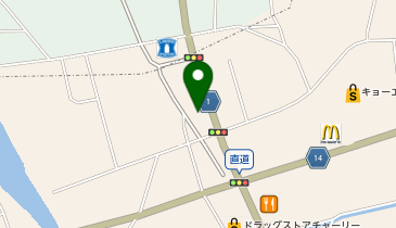 ラーメン東大 藍住インター店の地図画像