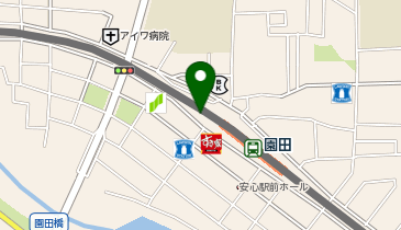 肉汁餃子のダンダダン 阪急園田店の地図画像