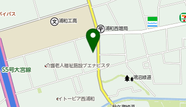 保険見直し本舗 ヨークフーズ中浦和店の地図画像