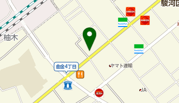 株式会社 栗田商会 静岡支店の地図画像