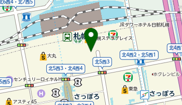 お菜屋 ふく亭 アピア店の地図画像